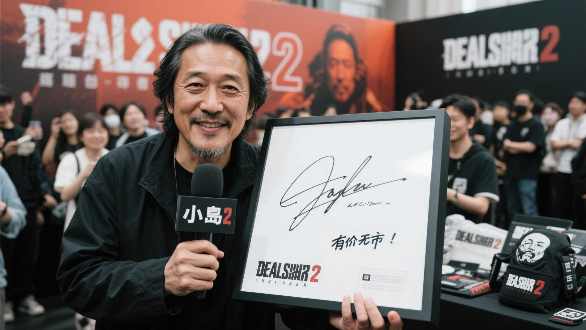 小岛秀夫亲自现身,小岛工作室赠送《死亡搁浅2》精美周边 首先,《死亡搁浅2》的相关周边本身就具有