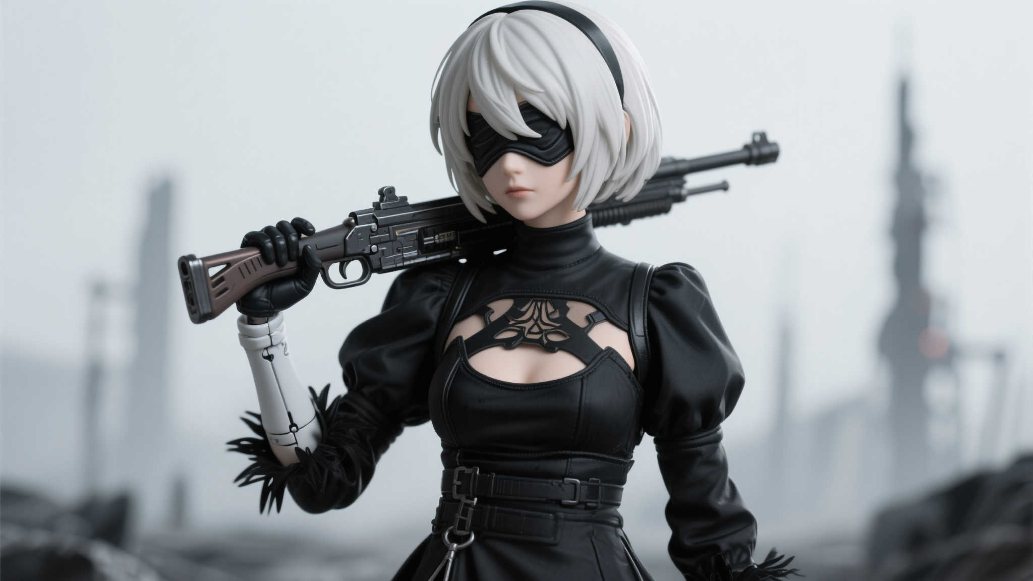 GSAS推出《尼尔:机械纪元 Ver1.1a》2B 1/7精致手办 《尼尔:机械纪元》自发布以来,以其深刻的