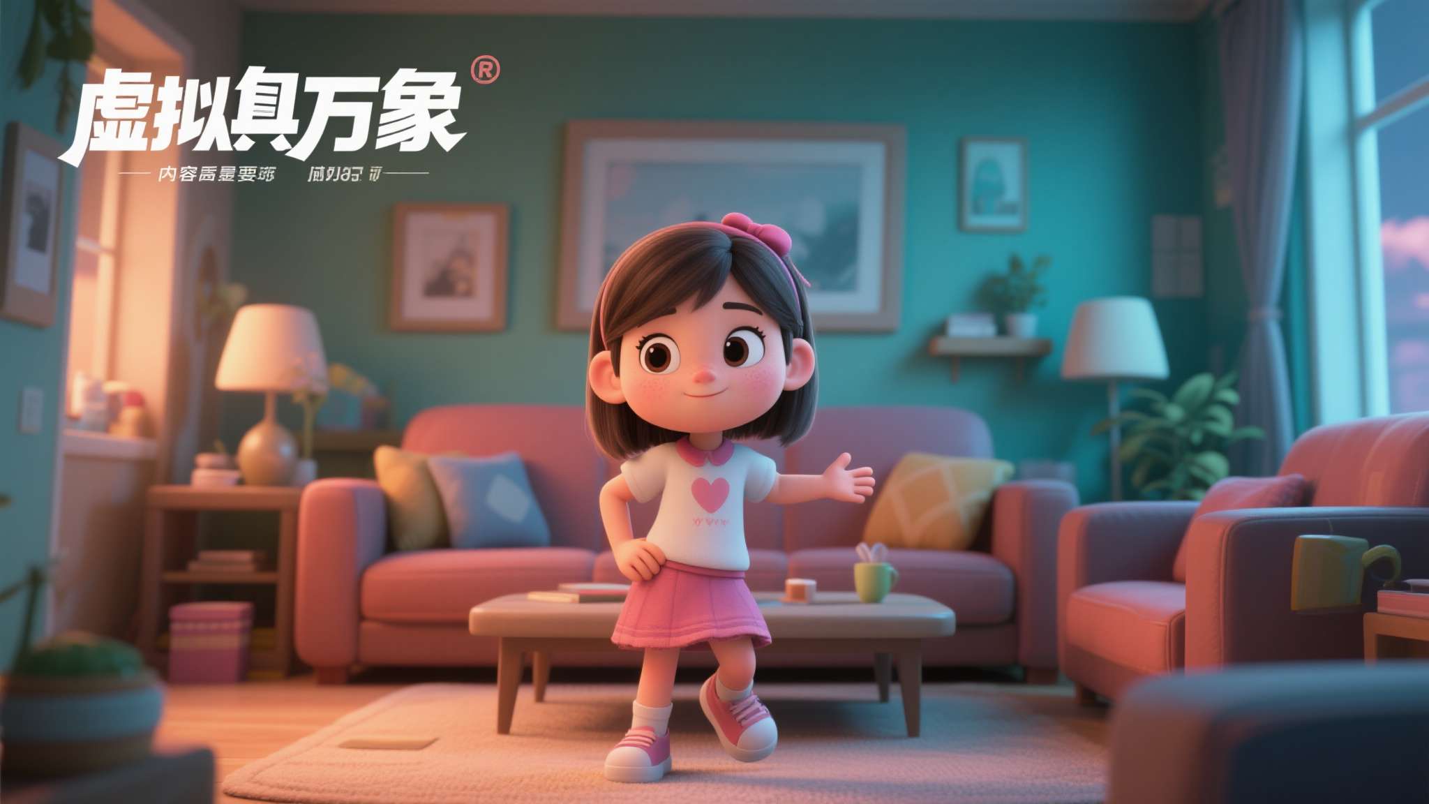 我爱看动画片!《虚实万象》小萝莉休息室新动作视频 从《虚实万象》小萝莉休息室视频的走红,可以看出一个明显的趋势:现代动画观众对内容
