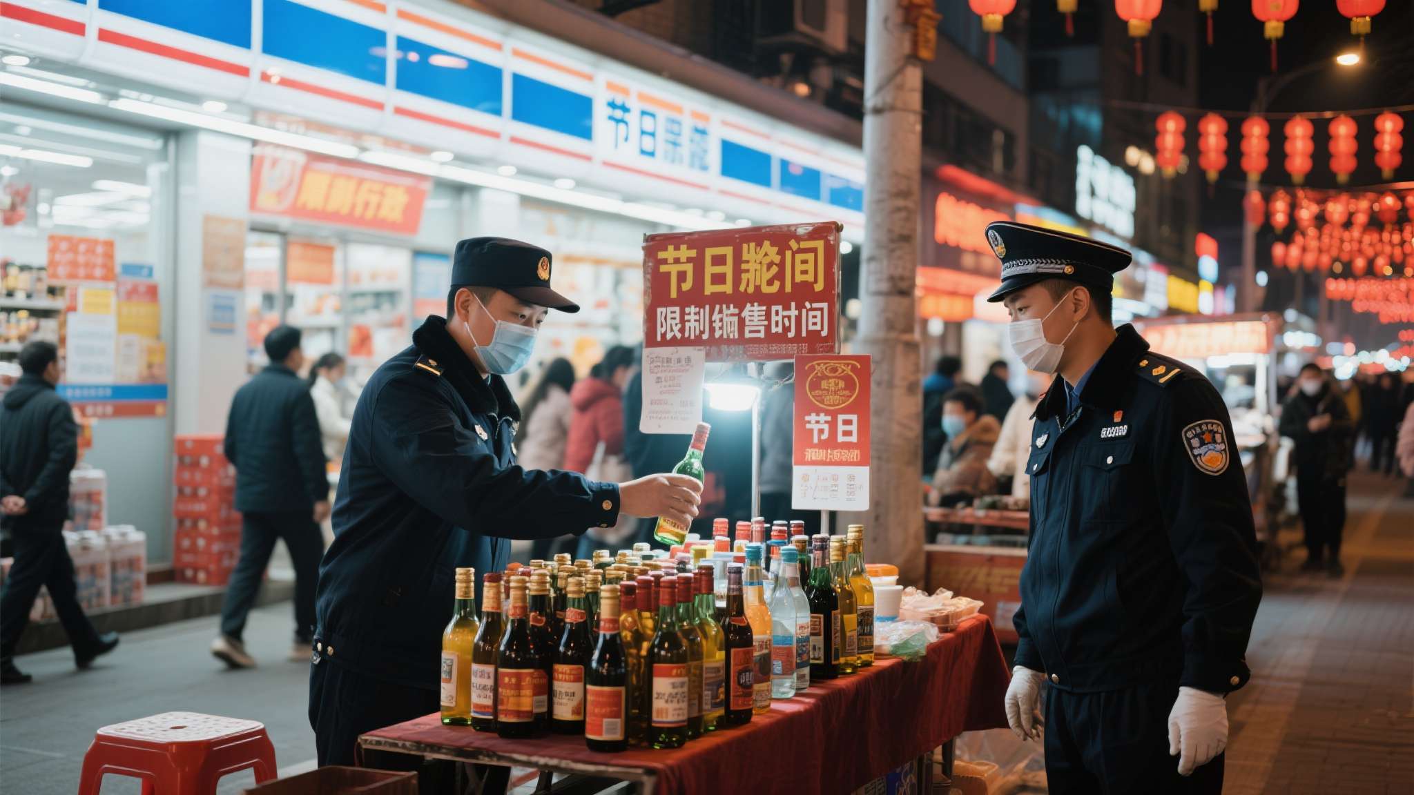部分地区的便利店和路边摊贩仍在限售时间内变相售酒，执法力度因地区差异而参差不齐。